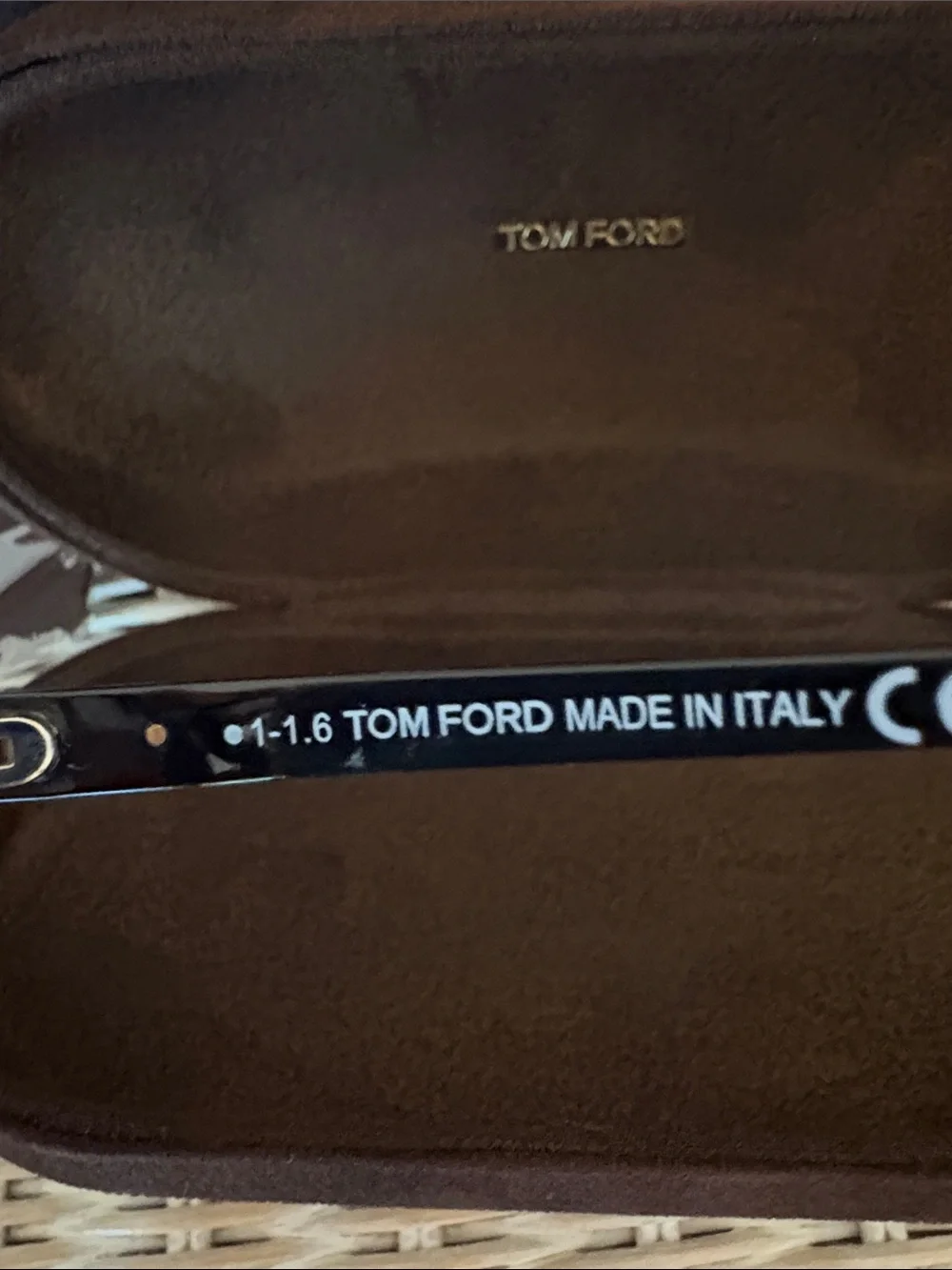 Tom Ford Women’s Black Glasses with Branded Case